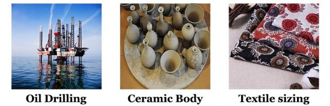 ضخیم کننده های با ویسکوزیتی بالا پودر درجه شوینده CMC سدیم کاربوکسی متیل سلولز 3